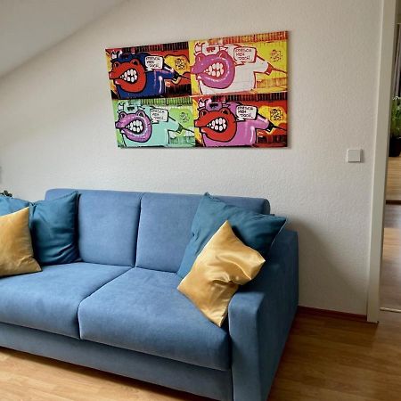 Charmante Dachgeschoss Wohnung لبسيا المظهر الخارجي الصورة