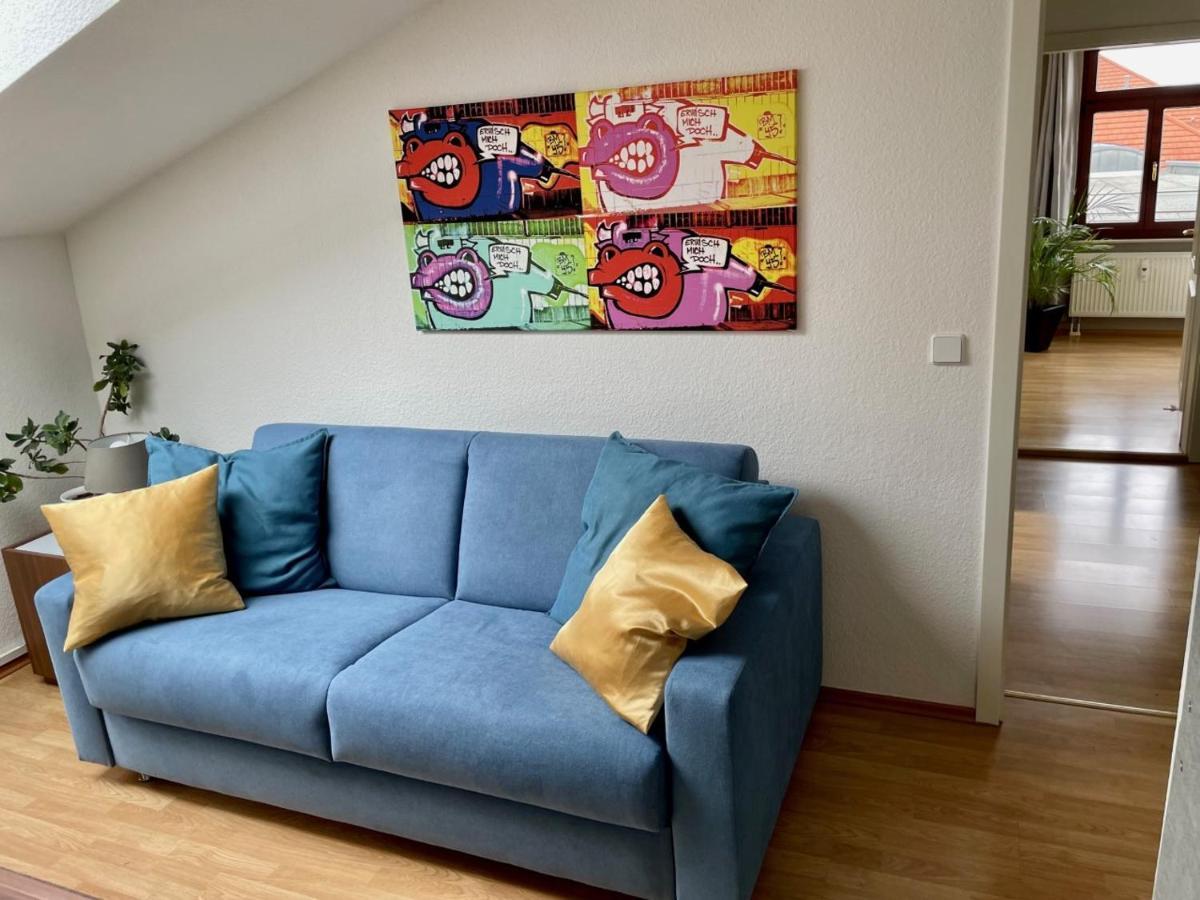 Charmante Dachgeschoss Wohnung لبسيا المظهر الخارجي الصورة