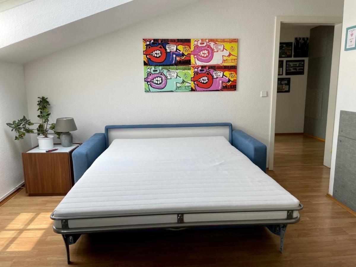 Charmante Dachgeschoss Wohnung لبسيا المظهر الخارجي الصورة